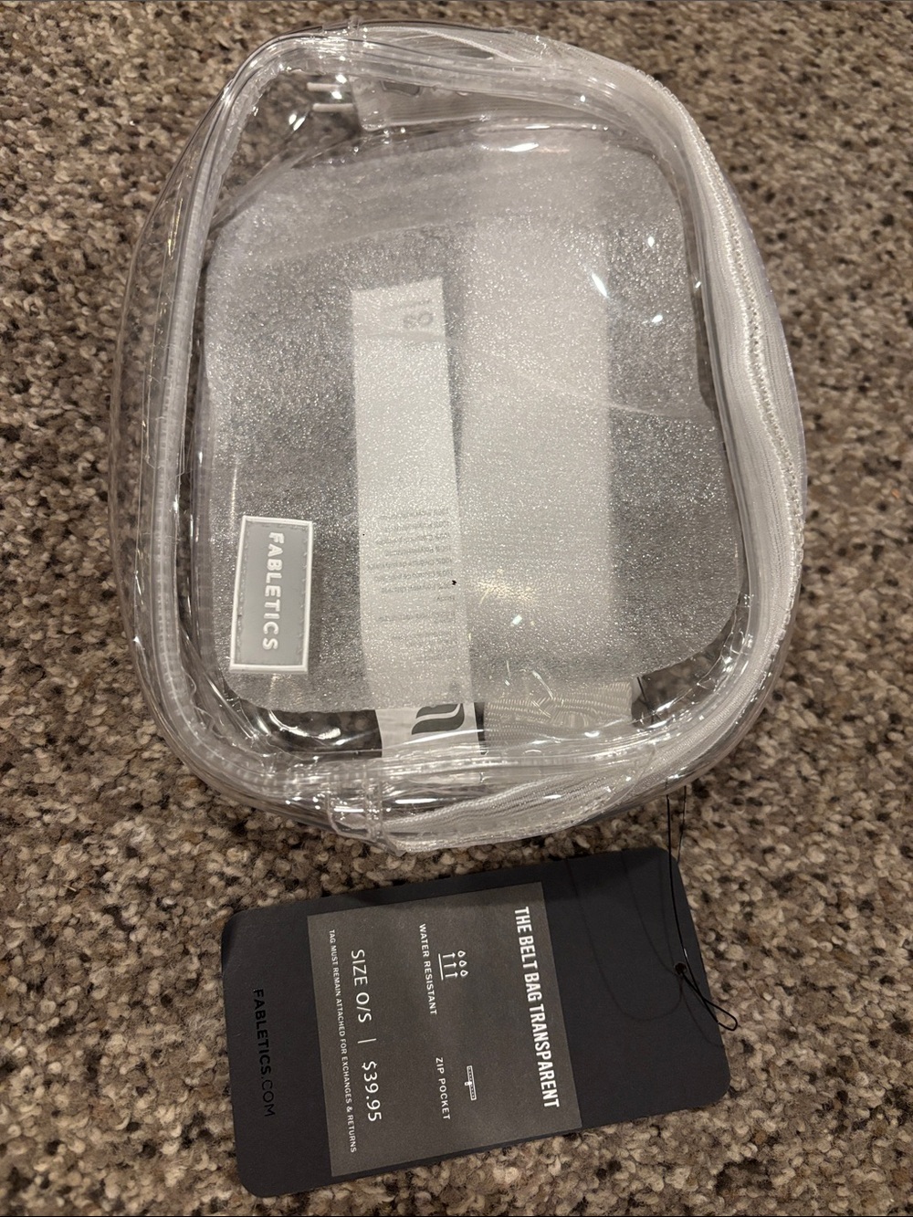 Fabletics Clear belt bag